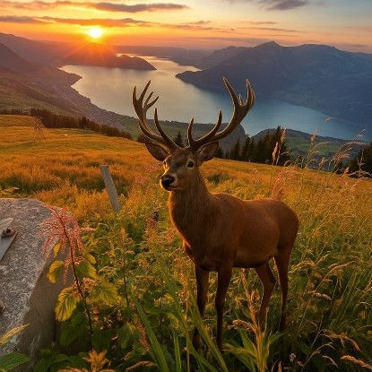 Bild von Wildbuffet inkl. Berg- und Talfahrt